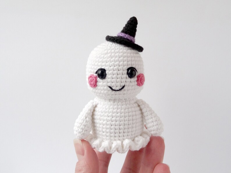 Amigurumi Halloween Ghost Crochet PDF Tutorial