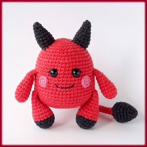 Amigurumi devil Crochet Pattern