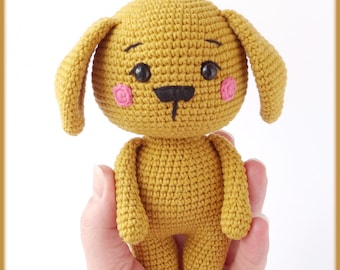Puppy Crochet Pattern amigurumi animal