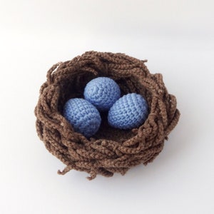 crochet pattern bird nest