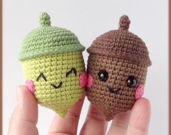 Cute acorn Crochet Pattern