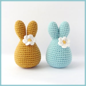 Crochet Pattern bunny egg Easter decorations