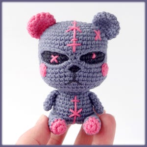Scary bear Crochet Pattern