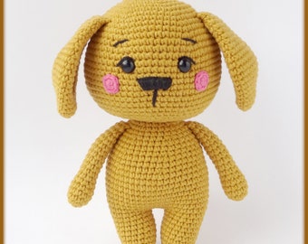 Puppy Crochet Pattern amigurumi animal dog