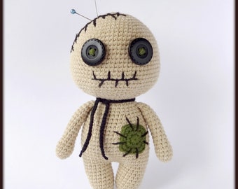 Voodoo Doll Crochet Pattern amigurumi toy
