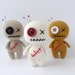 Tiny Voodoo Doll Crochet Pattern amigurumi toy 