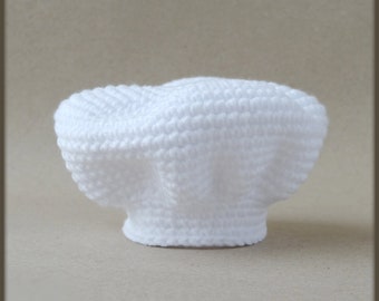 Chef Hat Crochet Pattern for amigurumi toys