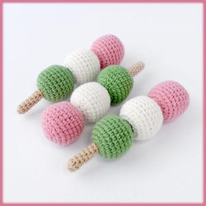 Hanami Dango Crochet Pattern