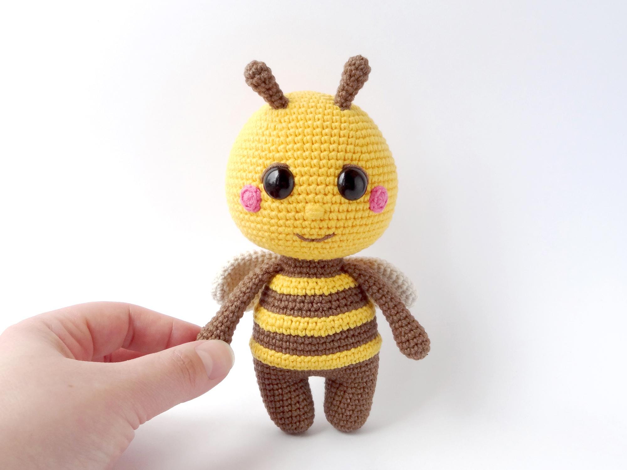 Buzz the Bee Crochet Pattern - Amigurumi Insect PDF Tutorial - Etsy