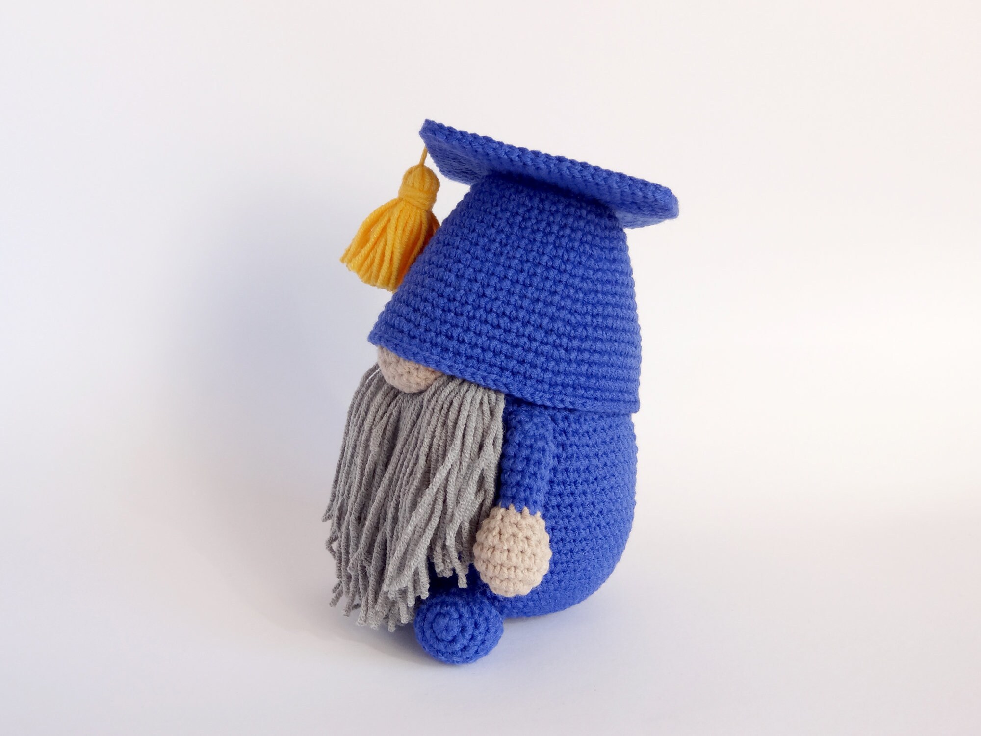 Graduation Gnome Crochet Pattern Crochet Gnome Pattern Etsy