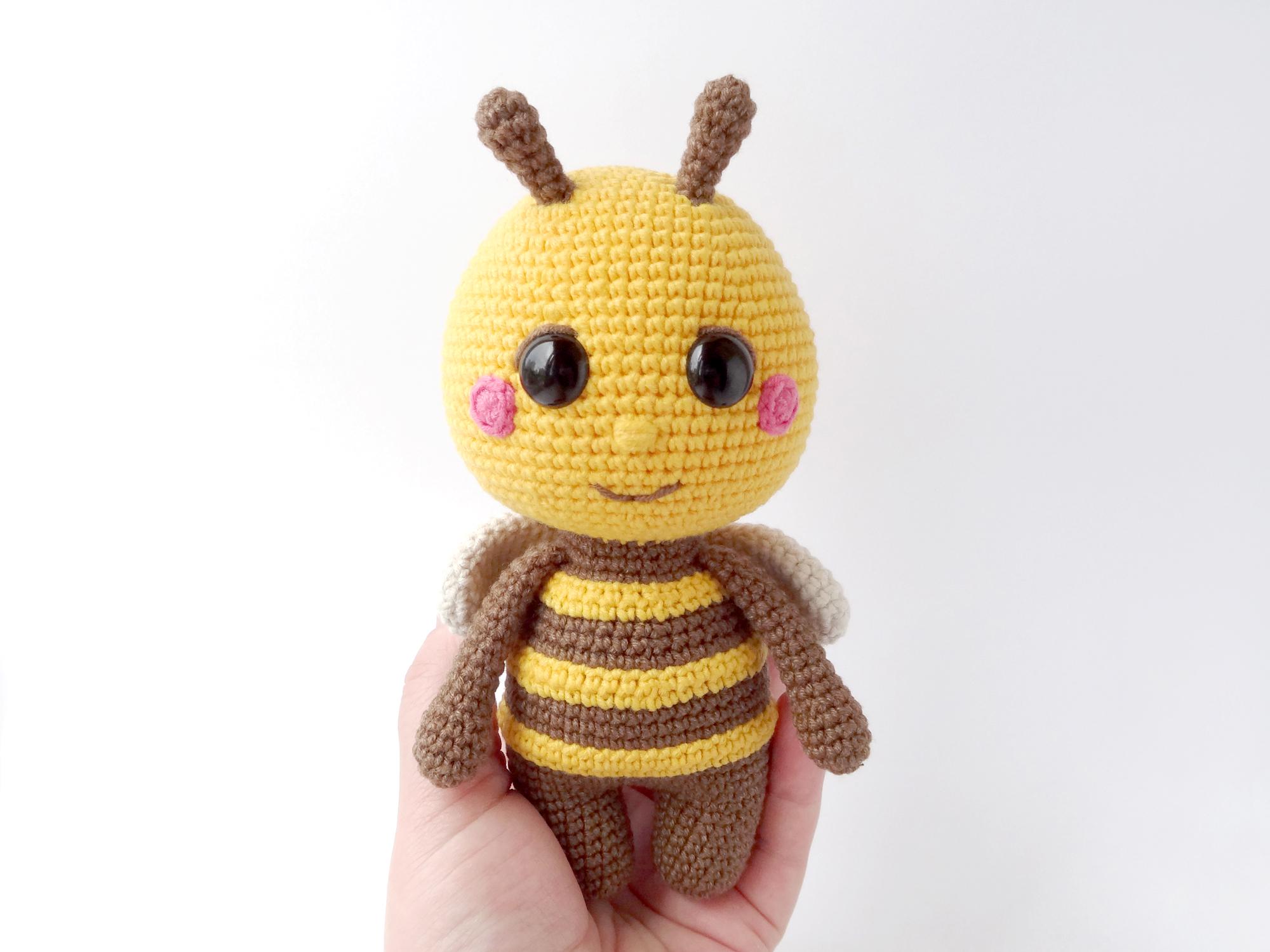 Buzz the Bee Crochet Pattern - Amigurumi Insect PDF Tutorial - Etsy