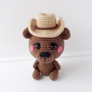 Cowboy hat for amigurumi toys Crochet Pattern