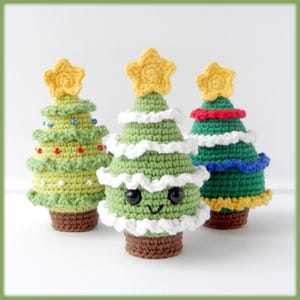 Crochet Christmas tree amigurumi Pattern