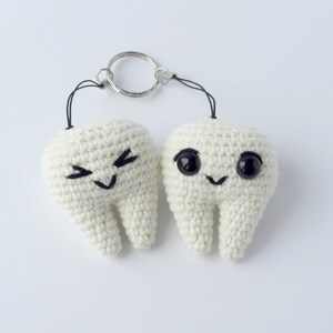 Crochet tooth pattern