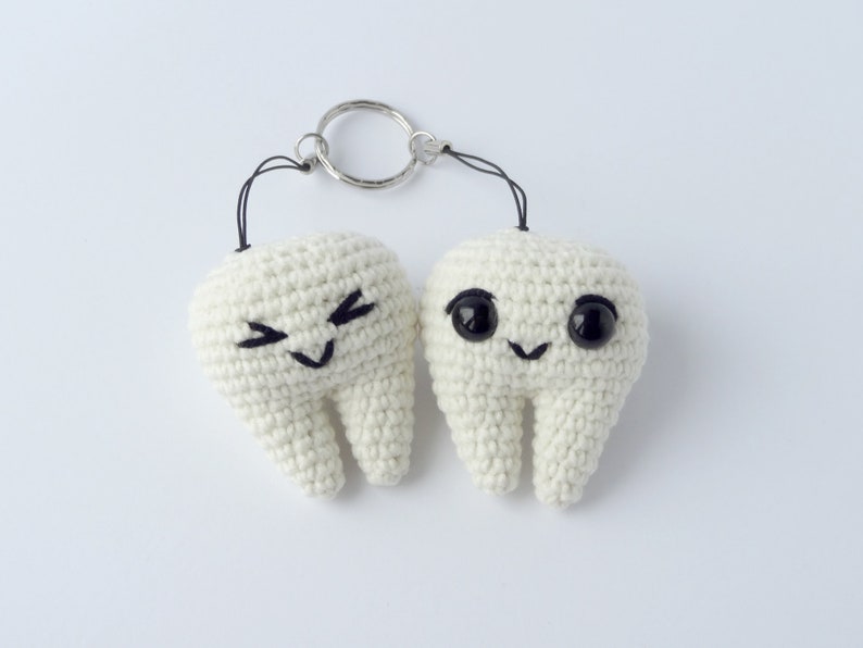 Crochet tooth pattern