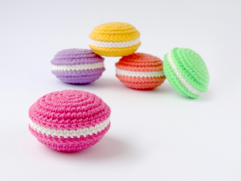 Handmade Macaron PDF Crochet Pattern