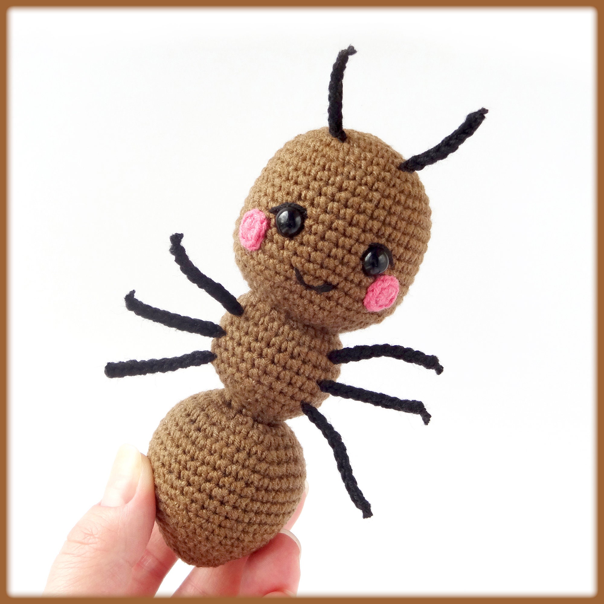Bumble Nums Ant Crochet Ant Amigurumi Personalized Stuffed Bumble Nums Soft  Toys 