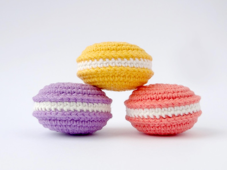 Macaron Cookies Crochet Pattern
