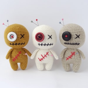 Little voodoo doll crochet pattern