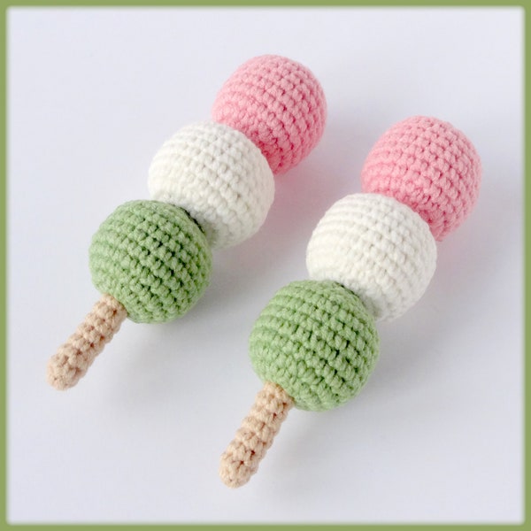 Hanami Dango Crochet Pattern