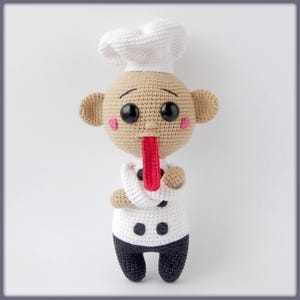 Poupée chef au crochet