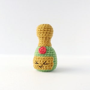 Crochet Champagne bottle pattern