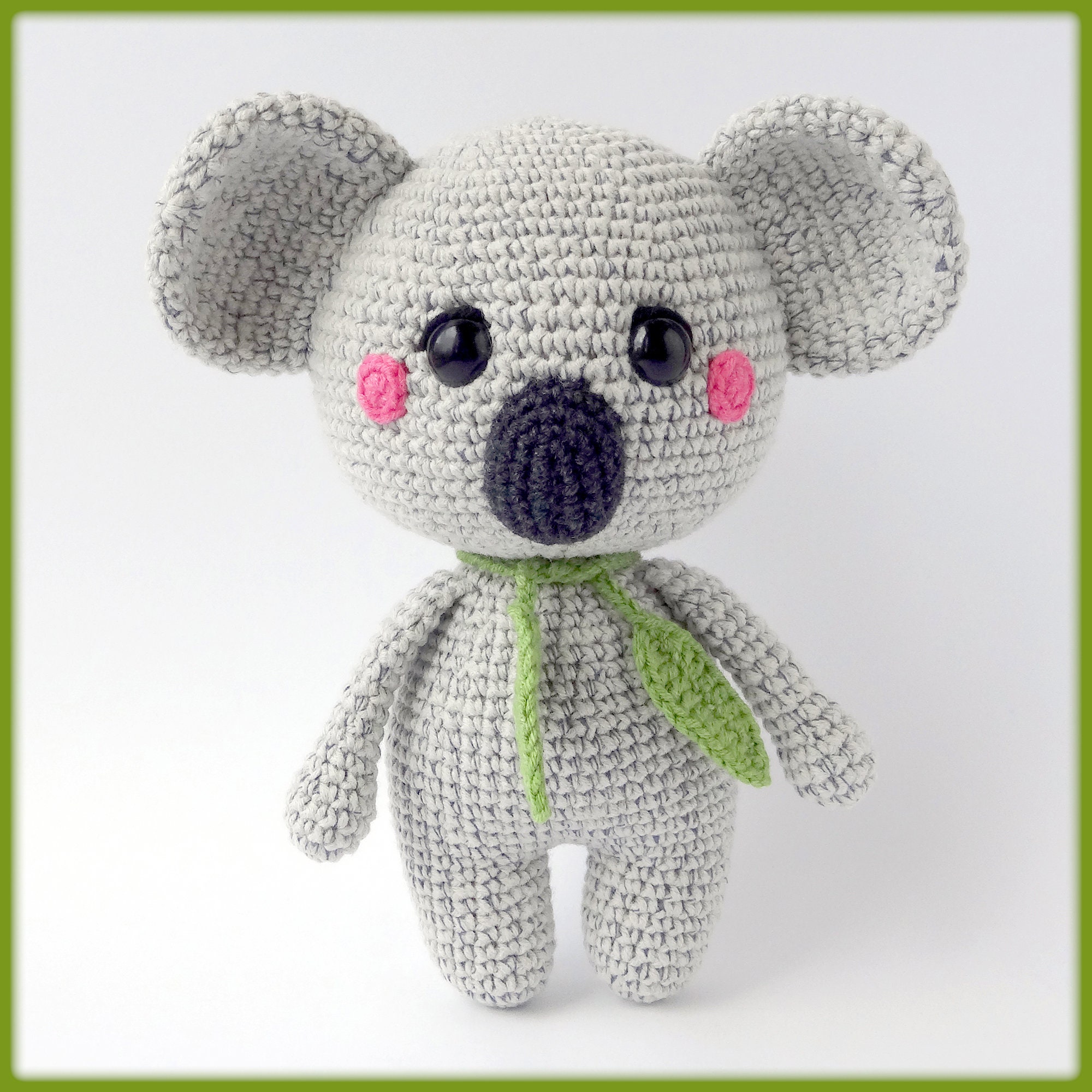 Koko the koala Crochet Pattern - amigurumi animal PDF tutorial