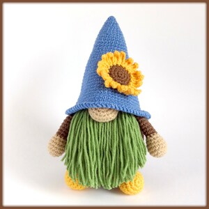 Sunflower Gnome Crochet Pattern