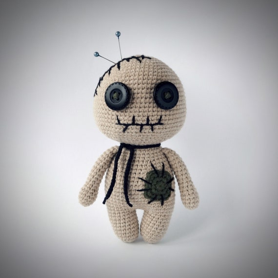ブードゥー人形かぎ針編みパターンの編みぐるみおもちゃ - Etsy 日本