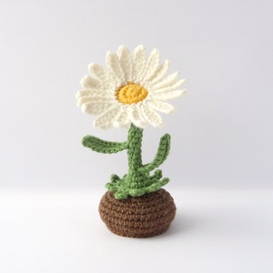camomile flower crochet pattern