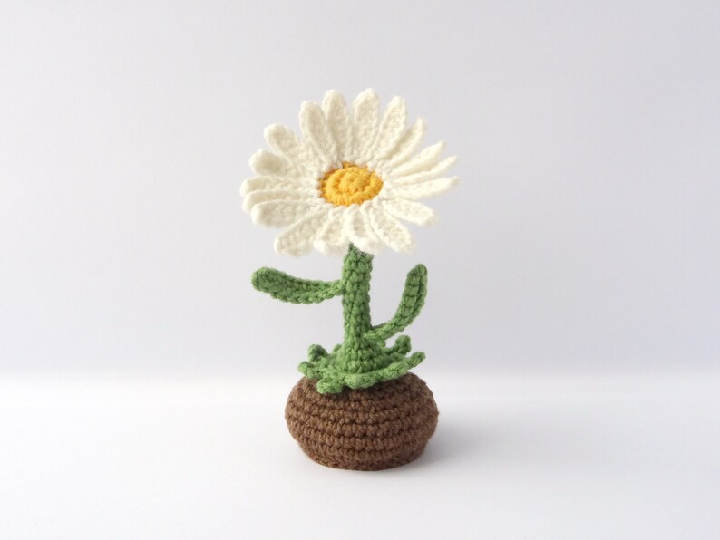 camomile flower crochet pattern