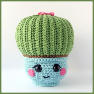 Cactus in a cute pot Crochet Pattern
