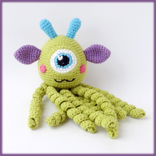 Amigurumi Monster Sam Octopus Crochet Pattern