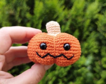 Schema zucca di Halloween all'uncinetto - tutorial amigurumi in PDF