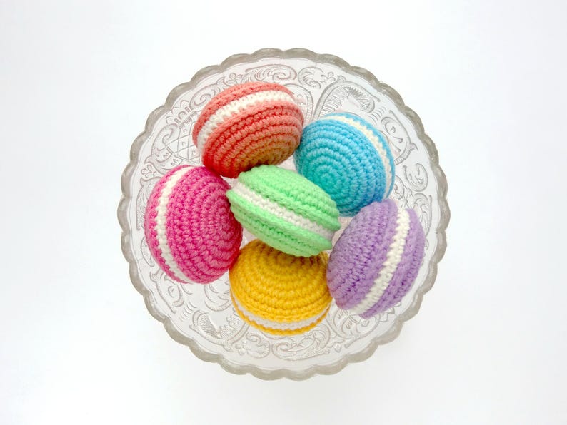 Mini Macaron Amigurumi Crochet Pattern