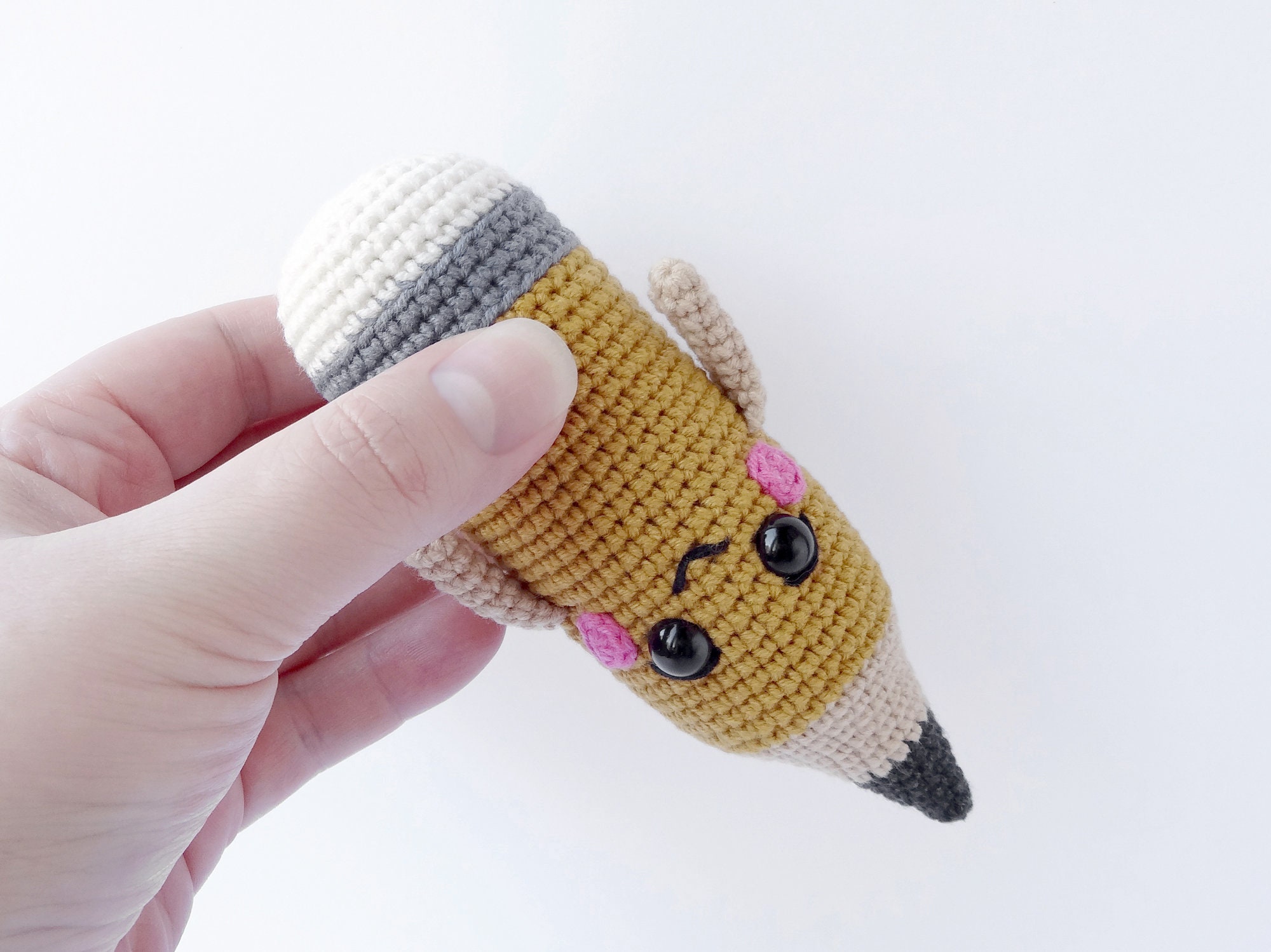 Amigurumi Pencil Crochet Pattern Crochet Pencil Pencil Etsy