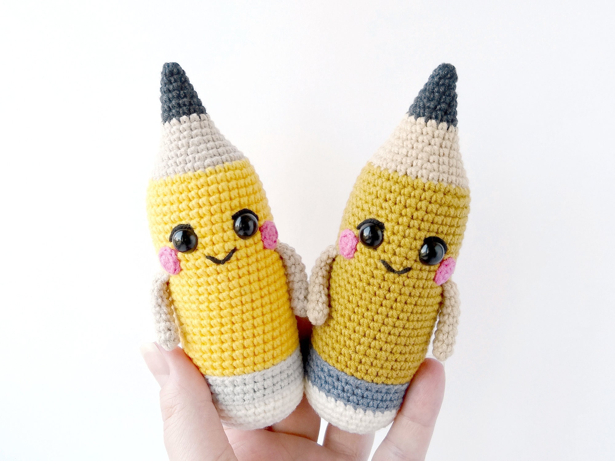 Amigurumi Pencil Crochet Pattern Crochet Pencil Pencil Etsy