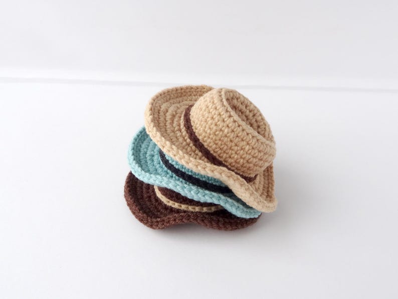 How to crochet cowboy hat