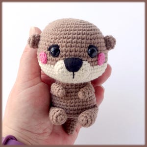 Amigurumi otter Crochet Pattern