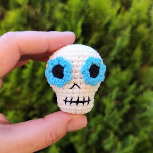Tiny sugar skull PDF Crochet Pattern
