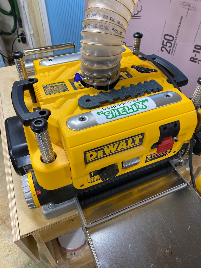 Dewalt DW735 Planer Dust Upgrade Digital Download Etsy