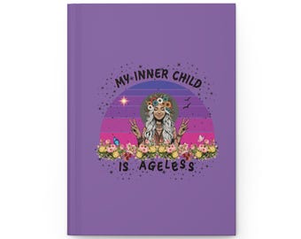 Inneres Kind Hardcover Notizbuch: Wunderliches liniertes Notizbuch