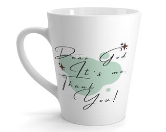 Lieber Gott, ich bin es, danke Kaffeetasse - christliches Geschenk