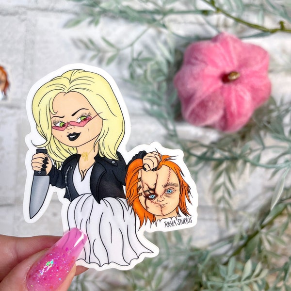 Cute Horror Icons - I Got You Babe, Tiffany Valentine + Chucky
