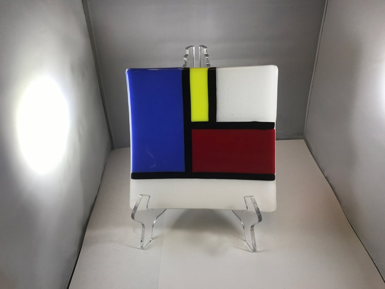 Mondrian Style Plate image 2