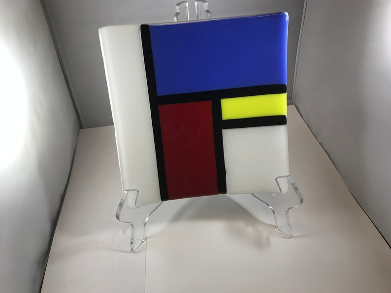 Mondrian Style Plate image 9