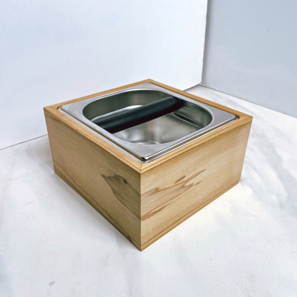 Wood Coffee Knock Box Etsy