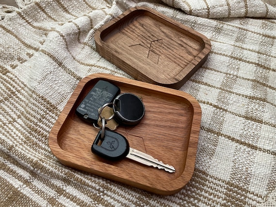 CUSTOM Car Key Holder Tray with Logo Etsy
