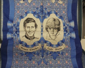 Royal Wedding Commemorative linen 1981