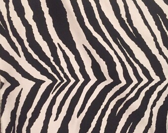 zebra print fabric etsy